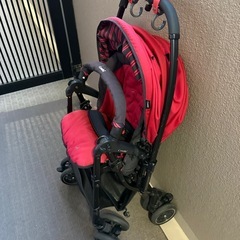 【コンビ】メチャカル ハンディ オート4キャス エッグショック HF（ガーネット）の画像