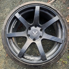 ハイエース　ホィールタイヤセット　20インチ　ギブソンの画像