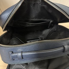 MICHAEL KORS ネイビー ビジネスバッグの画像