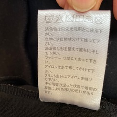 NAVY 160 ブラック色　パーカーの画像