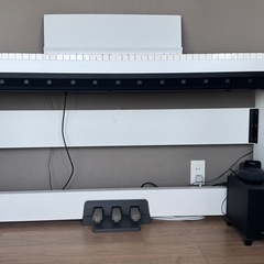 🎹 YAMAHA 電子ピアノ P-105 ホワイト｜88鍵盤｜動作確認済みの画像