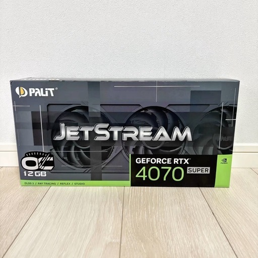 GeForce RTX 4070 SUPER（Palit JETSTREAM / 12GB）