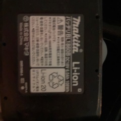 マキタ 純正バッテリー BL1860bの画像