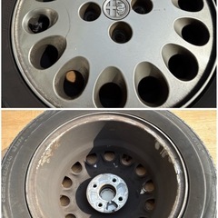 【GO-1547】アルファロメオ スピードライン ホイール 14インチ 4穴の画像