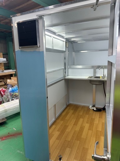 キッチンカーシェルBOX在庫1台