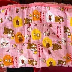 【新品未使用品】 リラックマ  長座布団、敷パット★タグ付の画像