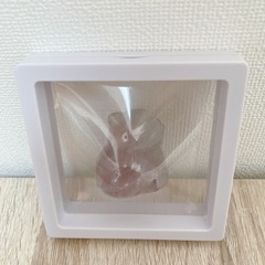 フローライト　あざらし猫　カービングの画像