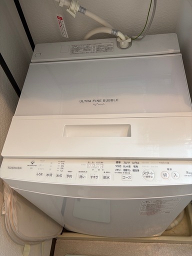 早いもの勝ち！TOSHIBA ZABOON 2024年製8㎏　洗濯機