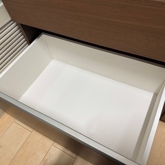 大セール！2/14まで　ニトリキッチンボードCLAUDE-120KB 食器棚の画像