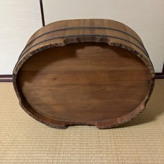 木の盥(たらい)の画像