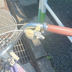 中古子供自転車 ブリヂストン　リコリーナ　グリーン24インチ の画像