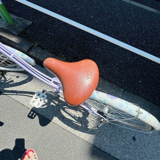 中古子供自転車 ブリヂストン　リコリーナ　グリーン24インチ 