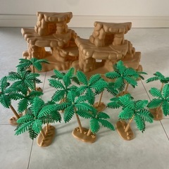 恐竜フィギュアセットの画像