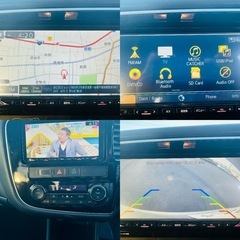 三菱　アウトランダー 24G 平成28年　走行4万km 車検9年1月まで 4WD 禁煙車 不具合無し アイドリングストップ ETC ナビ　 7人乗りの画像