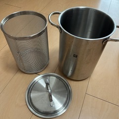 Zwilling ツヴィリング 「 ツインスペシャル パスタ&ベジタブルクッカー 」 ステンレス パスタ鍋 の画像