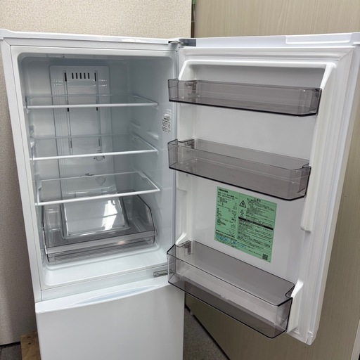 ⭐️TOSHIBA⭐️冷凍冷蔵庫 2023年 153L❗️大阪市近郊配送無料