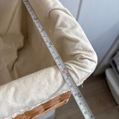 木製バスケットの画像