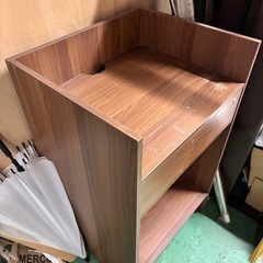 木製　レジカウンター 受付台 店舗 サロン の画像