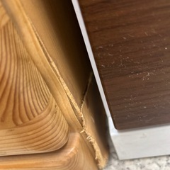 リユースのサカイ東金店 NITORI レンジボード ※剥がれ、割れあり TJ17621の画像