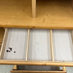 リユースのサカイ東金店 NITORI レンジボード ※剥がれ、割れあり TJ17621の画像