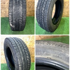 法人販売★BS VRX3 185/65R15 23年製 スタッドレス 4本セット センター8.3mm サイド7.6mmの画像