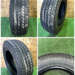 法人販売★BS VRX3 185/65R15 23年製 スタッドレス 4本セット センター8.3mm サイド7.6mmの画像