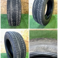 法人販売★BS VRX3 185/65R15 23年製 スタッドレス 4本セット センター8.3mm サイド7.6mmの画像