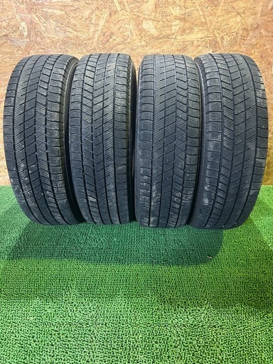 法人販売★BS VRX3 185/65R15 23年製 スタッドレス 4本セット センター8.3mm サイド7.6mm