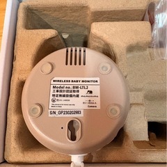 ワイヤレスベビーカメラ　赤ちゃんカメラ　BM-LTL2   モニター mamasumaの画像