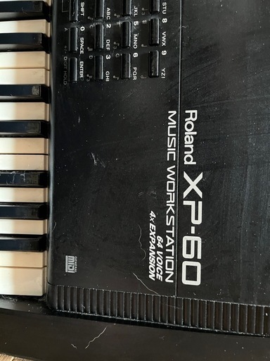 【希少】Roland ローランド XP-60 MUSIC WORKSTATION シンセサイザー　