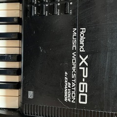 【希少】Roland ローランド XP-60 MUSIC WORKSTATION シンセサイザー　の画像