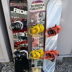 各種 スノーボード　メンズ　レディース　各税込12000円の画像