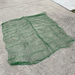 グリーンのネット25mmピッチの画像