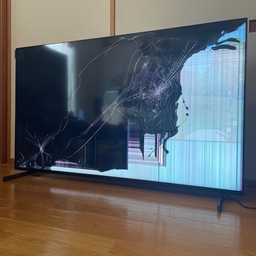 XRJ-55X90L 画面割れ