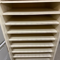 分別棚　キズ汚れあります　幅48 奥33 高さ153cmの画像