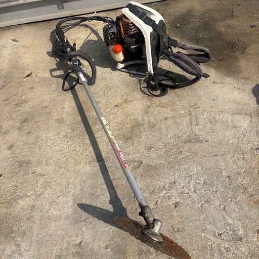 草刈機（背負い式）動作確認済（5000円値引き済）