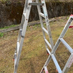 はしご兼用脚立 アルミ製 3本セット の画像
