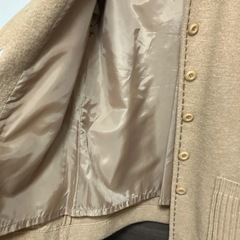 ウール裏地付きアウターの画像