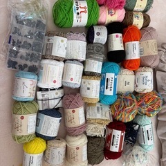 毛糸 まとめ売りの画像