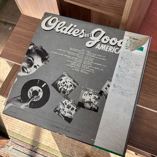 レコード　oldies but goodies American hits

