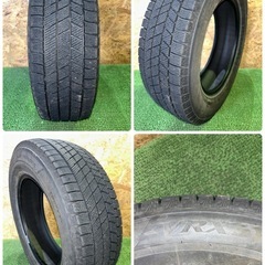 法人販売★BS VRX3 185/65R15 22年製 スタッドレス 4本セット センター9.5mm サイド8.5mmの画像