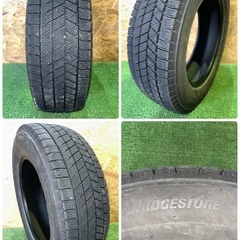 法人販売★BS VRX3 185/65R15 22年製 スタッドレス 4本セット センター9.5mm サイド8.5mmの画像