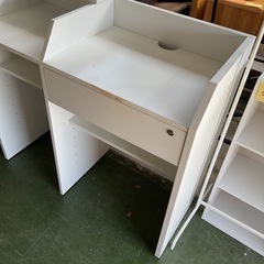 レジカウンター　デスク　中古の画像