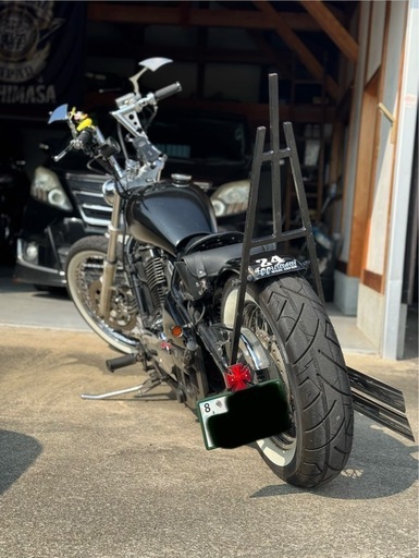 バルカン400classic  21インチ化ボバーカスタム