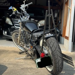 バルカン400classic  21インチ化ボバーカスタムの画像