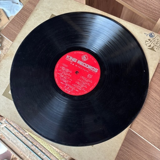 レコード 布施明　ベストアルバム
