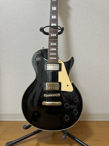 グラスルーツ　レスポールギター　ストラップ、ケース、シールド付き