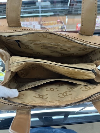 【ドリーム池田店】 CHANEL ワイルドステッチハンドバッグ A14693 01973