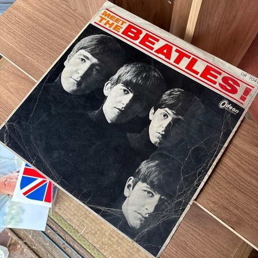 レコード　Meet the Beatles!　