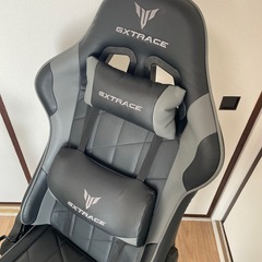 GXTRACE ゲーミングチェア【オットマン付き】の画像